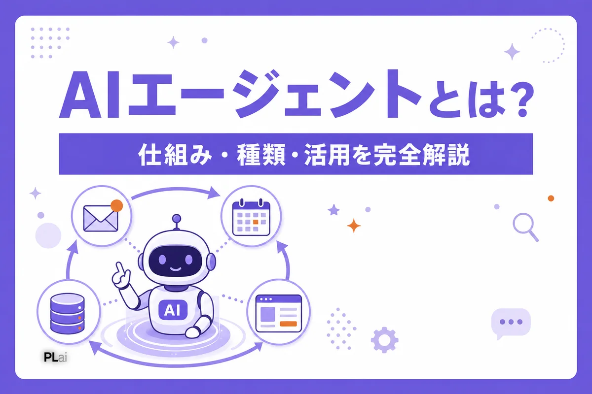AIエージェントとは?仕組み・種類・ビジネス活用10選を完全解説【2026年最新】